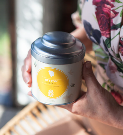 Bestow Puritea Organic Herbal Tea Tin